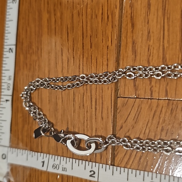 Double stranded pearl necklace - Picture 4 of 5